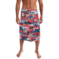 Sydney Roosters Rugby Lavalava Graffiti Typography Urban Camo Abstract Street Style