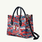 Sydney Roosters Rugby Leather Bag Graffiti Typography Urban Camo Abstract Street Style