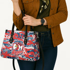 Sydney Roosters Rugby Leather Bag Graffiti Typography Urban Camo Abstract Street Style
