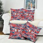 Sydney Roosters Rugby Pillow Cover Graffiti Typography Urban Camo Abstract Street Style