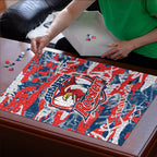 Sydney Roosters Rugby Puzzle Graffiti Typography Urban Camo Abstract Street Style