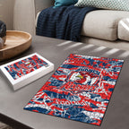 Sydney Roosters Rugby Puzzle Graffiti Typography Urban Camo Abstract Street Style