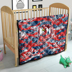 Sydney Roosters Rugby Quilt Graffiti Typography Urban Camo Abstract Street Style