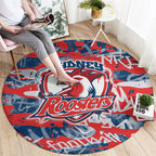 Sydney Roosters Rugby Round Carpet Graffiti Typography Urban Camo Abstract Street Style