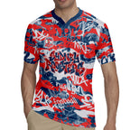 Sydney Roosters Rugby Rugby Jersey Graffiti Typography Urban Camo Abstract Street Style