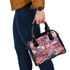 Sydney Roosters Rugby Shoulder Handbag Graffiti Typography Urban Camo Abstract Street Style