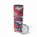 Sydney Roosters Rugby Skinny Tumbler Graffiti Typography Urban Camo Abstract Street Style