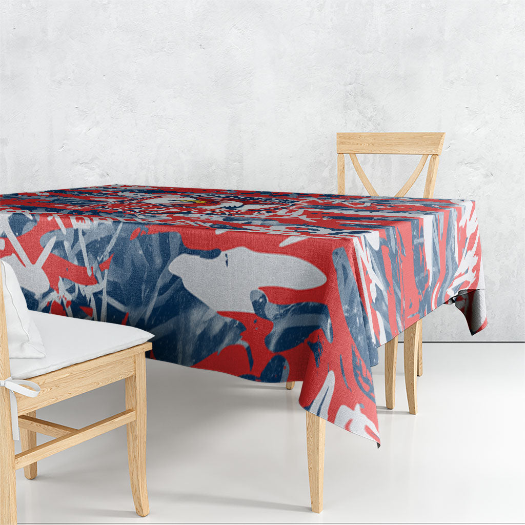 Sydney Roosters Rugby Tablecloth Graffiti Typography Urban Camo Abstract Street Style