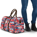 Sydney Roosters Rugby Travel Bag Graffiti Typography Urban Camo Abstract Street Style