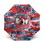 Sydney Roosters Rugby Umbrella Graffiti Typography Urban Camo Abstract Street Style