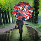 Sydney Roosters Rugby Umbrella Graffiti Typography Urban Camo Abstract Street Style