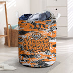 Wests Tigers Rugby Laundry Basket Graffiti Typography Urban Camo Abstract Street Style