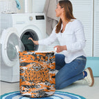 Wests Tigers Rugby Laundry Basket Graffiti Typography Urban Camo Abstract Street Style