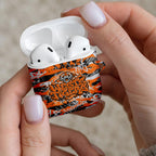 Wests Tigers Rugby AirPods Case Graffiti Typography Urban Camo Abstract Street Style