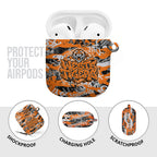 Wests Tigers Rugby AirPods Case Graffiti Typography Urban Camo Abstract Street Style