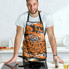 Wests Tigers Rugby Apron Graffiti Typography Urban Camo Abstract Street Style