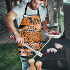 Wests Tigers Rugby Apron Graffiti Typography Urban Camo Abstract Street Style