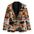 Wests Tigers Rugby Blazer Graffiti Typography Urban Camo Abstract Street Style