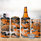 Wests Tigers Rugby 4 in 1 Can Cooler Tumbler Graffiti Typography Urban Camo Abstract Street Style