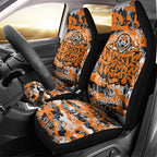 Wests Tigers Rugby Car Seat Cover Graffiti Typography Urban Camo Abstract Street Style