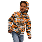 Wests Tigers Rugby Kid Hoodie Graffiti Typography Urban Camo Abstract Street Style