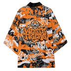 Wests Tigers Rugby Kimono Graffiti Typography Urban Camo Abstract Street Style