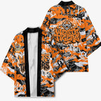 Wests Tigers Rugby Kimono Graffiti Typography Urban Camo Abstract Street Style