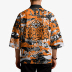 Wests Tigers Rugby Kimono Graffiti Typography Urban Camo Abstract Street Style
