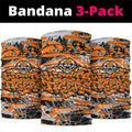 Wests Tigers Rugby Neck Gaiter Graffiti Typography Urban Camo Abstract Street Style
