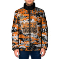 Wests Tigers Rugby Padded Jacket Graffiti Typography Urban Camo Abstract Street Style