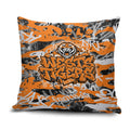 Wests Tigers Rugby Pillow Cover Graffiti Typography Urban Camo Abstract Street Style