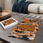 Wests Tigers Rugby Puzzle Graffiti Typography Urban Camo Abstract Street Style