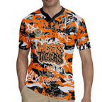 Wests Tigers Rugby Rugby Jersey Graffiti Typography Urban Camo Abstract Street Style