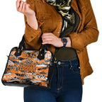 Wests Tigers Rugby Shoulder Handbag Graffiti Typography Urban Camo Abstract Street Style