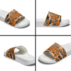 Wests Tigers Rugby Slide Sandals Graffiti Typography Urban Camo Abstract Street Style