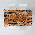 Wests Tigers Rugby Tablecloth Graffiti Typography Urban Camo Abstract Street Style