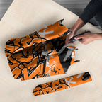 Wests Tigers Rugby Umbrella Graffiti Typography Urban Camo Abstract Street Style