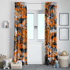 Wests Tigers Rugby Window Curtain Graffiti Typography Urban Camo Abstract Street Style