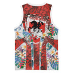 St George Illawarra Dragons Basketball Jersey Tropical Hibiscus Floral Pattern With Red And White Accents