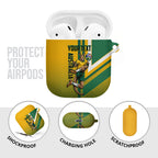 Personalized Australia Soccer Kangaroo AirPods Case Australia Flag Athletic Mascot Boxing Kangaroo
