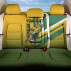 Personalized Australia Soccer Kangaroo Back Car Seat Cover Australia Flag Athletic Mascot Boxing Kangaroo