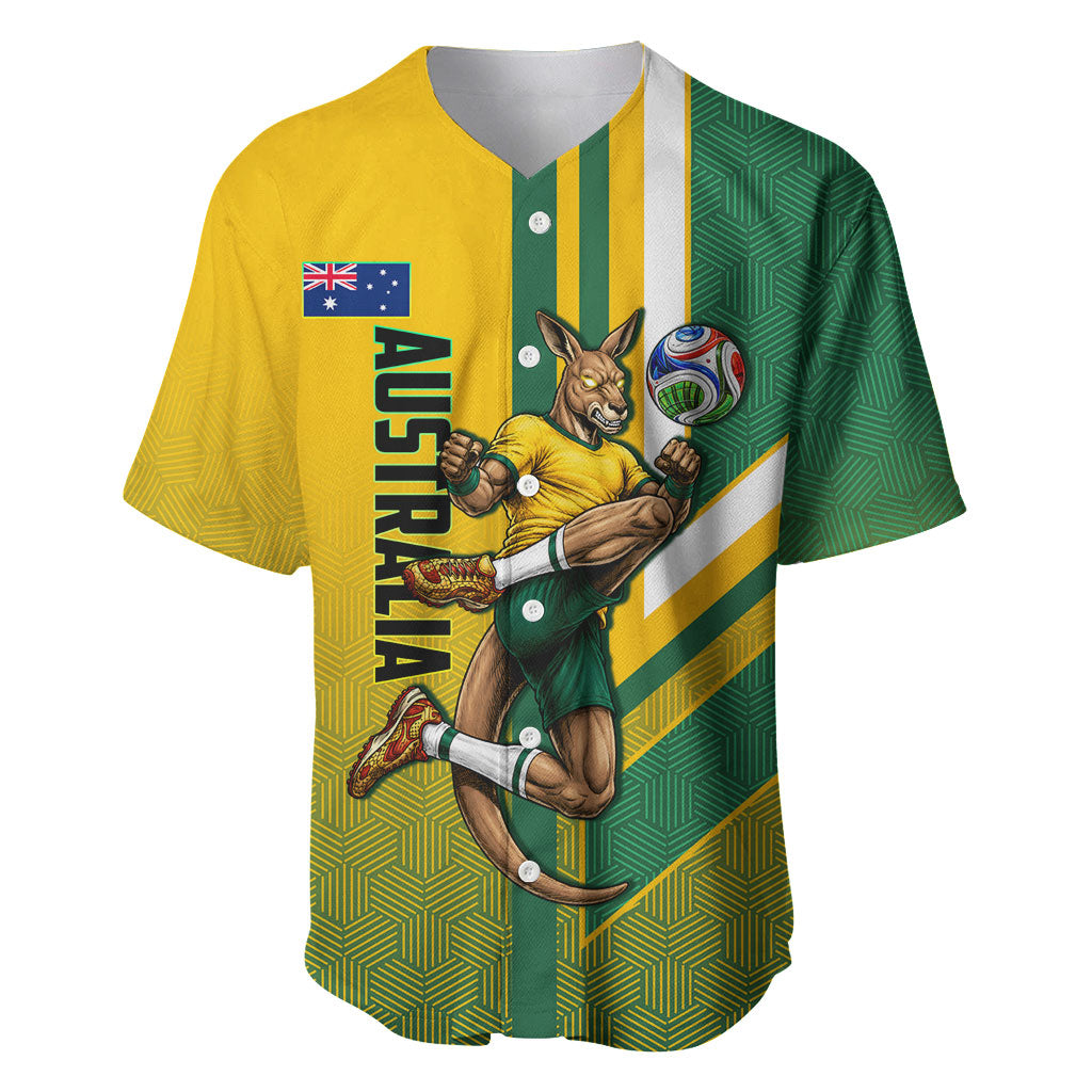 Personalized Australia Soccer Kangaroo Baseball Jersey Australia Flag Athletic Mascot Boxing Kangaroo