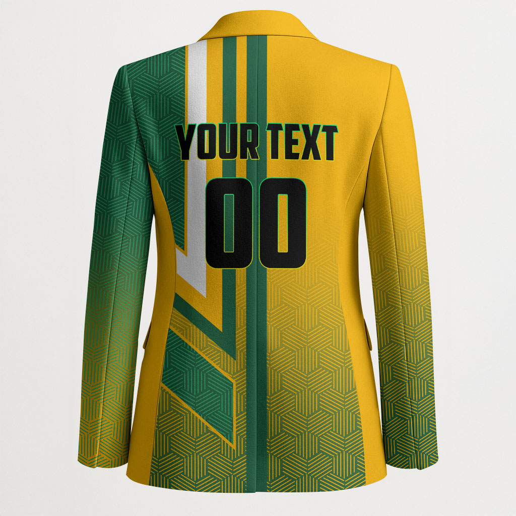 Personalized Australia Soccer Kangaroo Blazer Australia Flag Athletic Mascot Boxing Kangaroo
