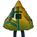 Personalized Australia Soccer Kangaroo Cloak Australia Flag Athletic Mascot Boxing Kangaroo
