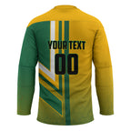 Personalized Australia Soccer Kangaroo Hockey Jersey Australia Flag Athletic Mascot Boxing Kangaroo