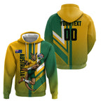 Personalized Australia Soccer Kangaroo Hoodie Australia Flag Athletic Mascot Boxing Kangaroo