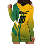 Personalized Australia Soccer Kangaroo Hoodie Dress Australia Flag Athletic Mascot Boxing Kangaroo
