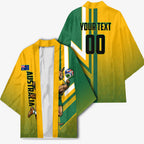 Personalized Australia Soccer Kangaroo Kimono Australia Flag Athletic Mascot Boxing Kangaroo