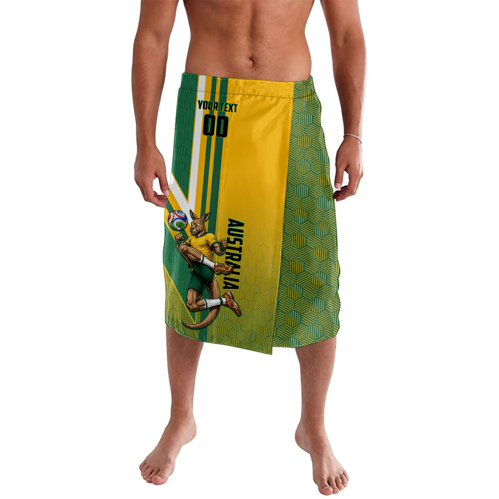 Personalized Australia Soccer Kangaroo Lavalava Australia Flag Athletic Mascot Boxing Kangaroo