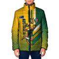 Personalized Australia Soccer Kangaroo Padded Jacket Australia Flag Athletic Mascot Boxing Kangaroo